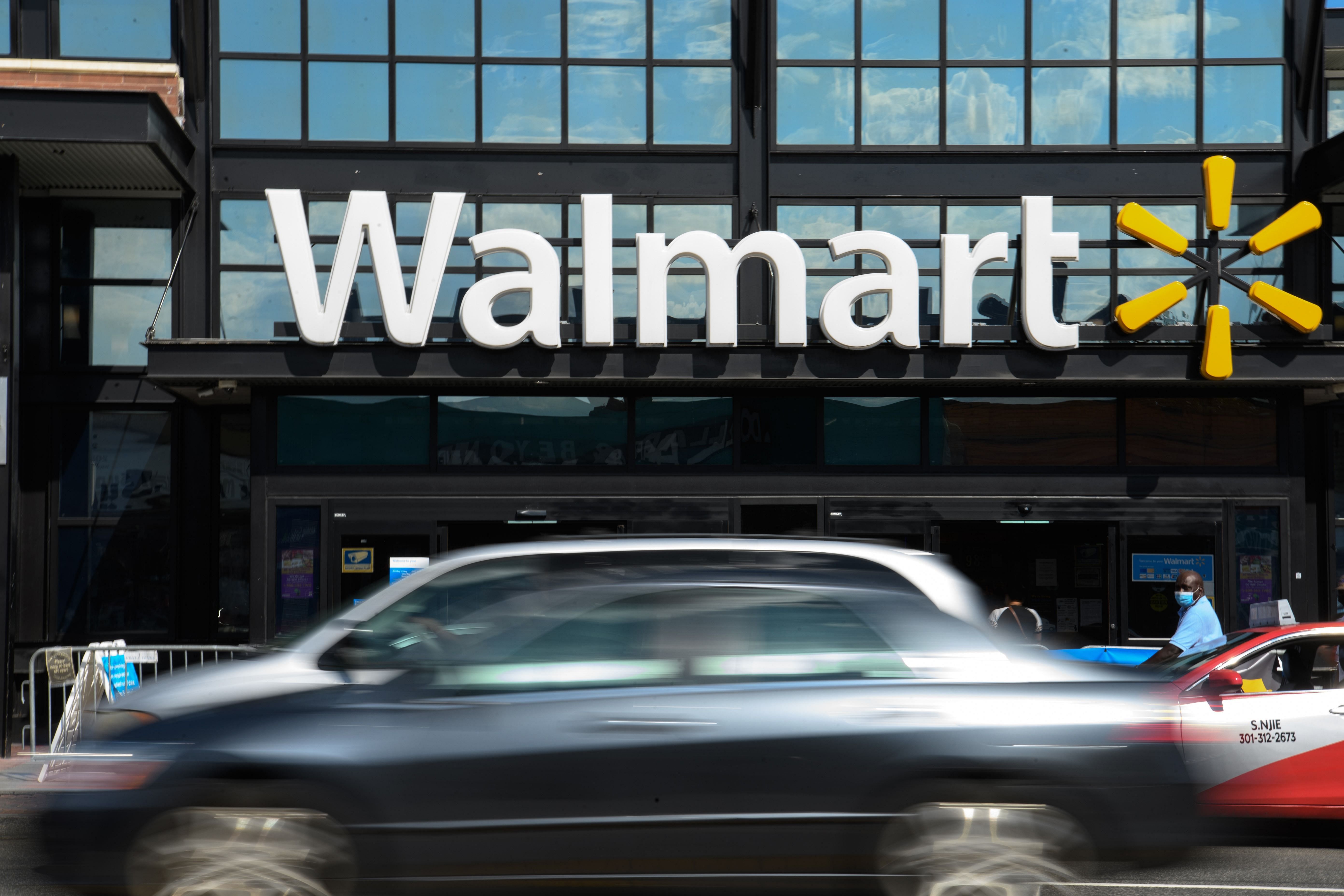 Walmart store in Washington. Credits: AFP Photo