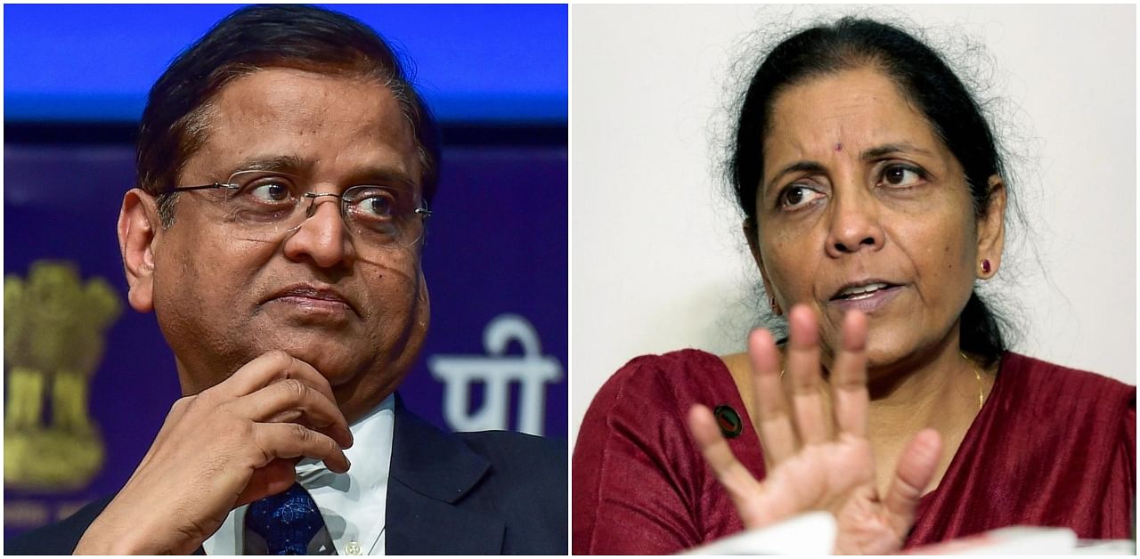 Garg said that Sitharaman had insisted on his transfer from the north block a month after she took over as the finance minister. Credit: PTI Photo