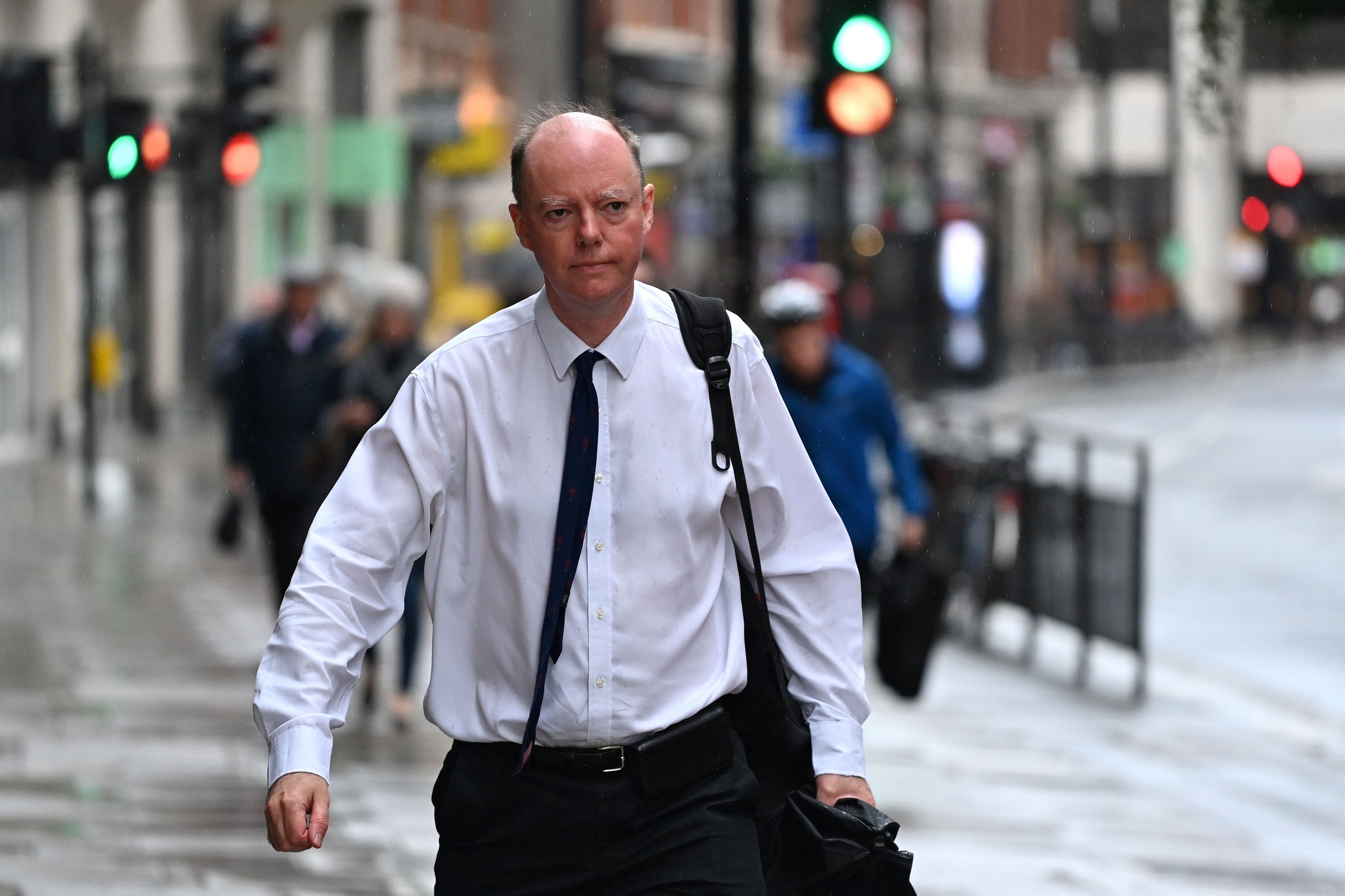 Britain's Chief Medical Officer for England Chris Whitty. Credits: AFP Photo