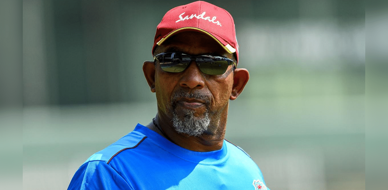West Indies' coach Phil Simmons. Credit: AFP Photo