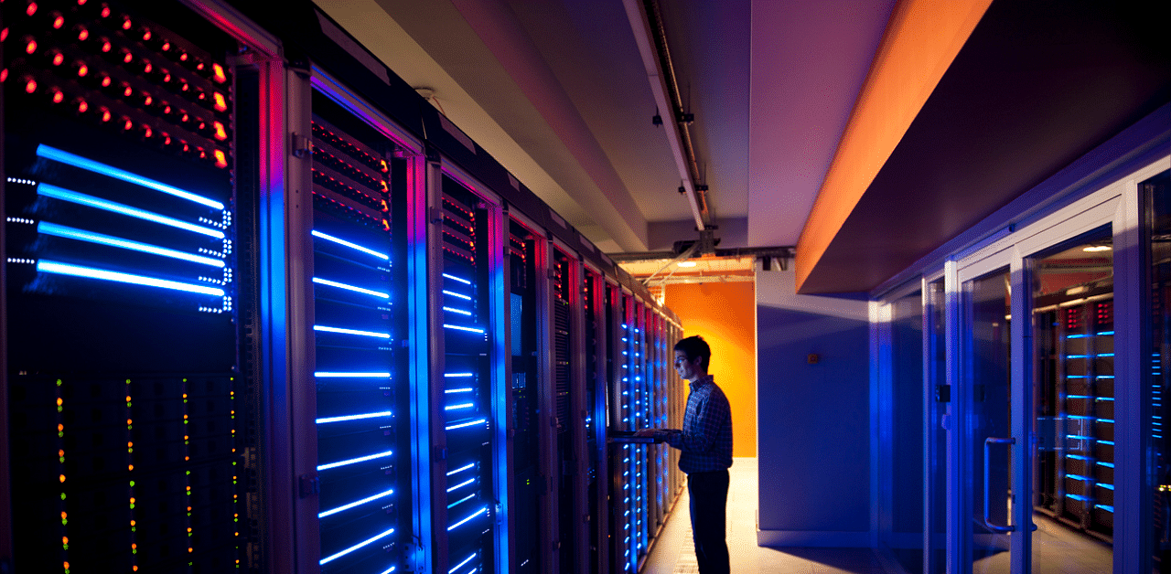 Of the Rs 34,850 crore, as much as Rs 25,905 crore will come in the data centres segment. Representative image, credit: iStock. 