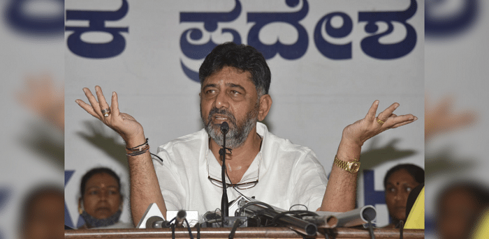 Shivakumar cited the example of how 56 voters have the same address in the 11th block of Nagarabhavi second stage. Credit: DH