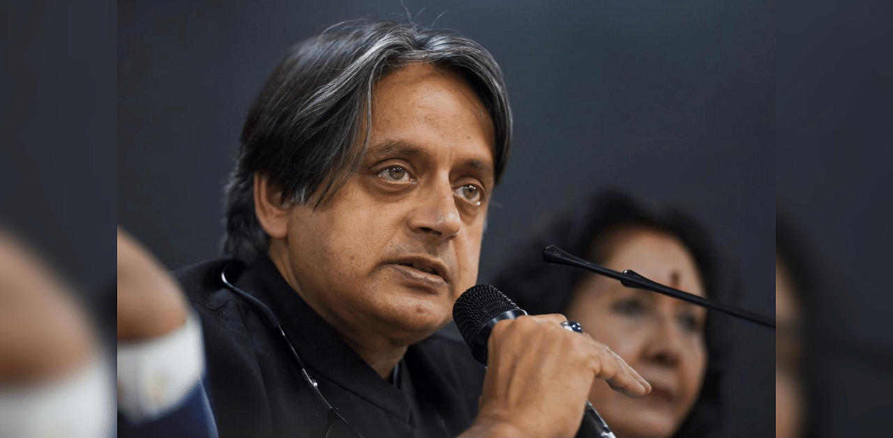 Congress leader Shashi Tharoor. Credit: PTI Photo