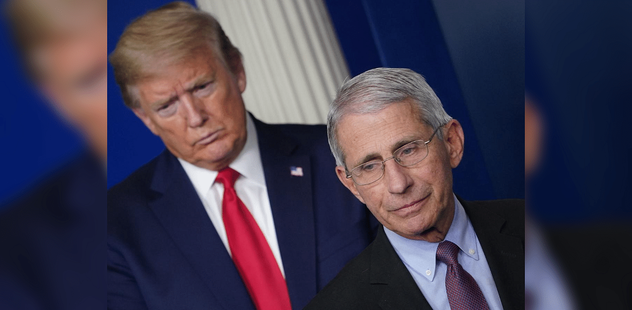 Fauci is one of the most popular health experts in the United States, a fact that Trump has cited in the past to avoid getting into tangles with him. Credit: AFP Photo