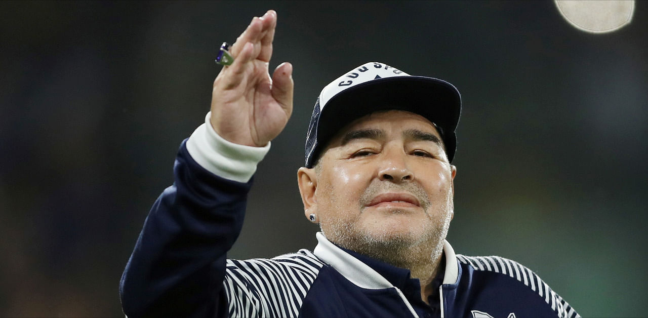 Diego Maradona. Credit: Reuters Photo