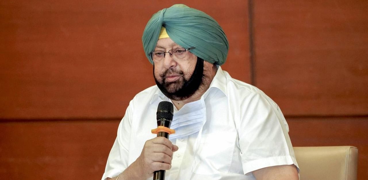 Punjab Chief Minister Captain Amarinder Singh. Credit: PTI