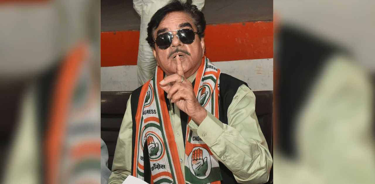 Senior Congress leader Shatrughan Sinha. Credit: PTI Photo