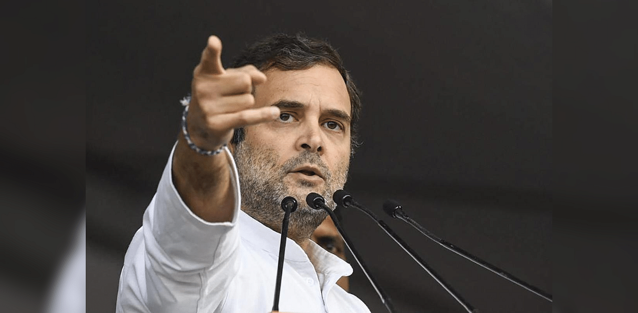 Rahul said neither Modi nor Kumar did anything to help migrant labourers when they were walking thousands of kilometres to return homes during the coronavirus lockdown. Credit: PTI