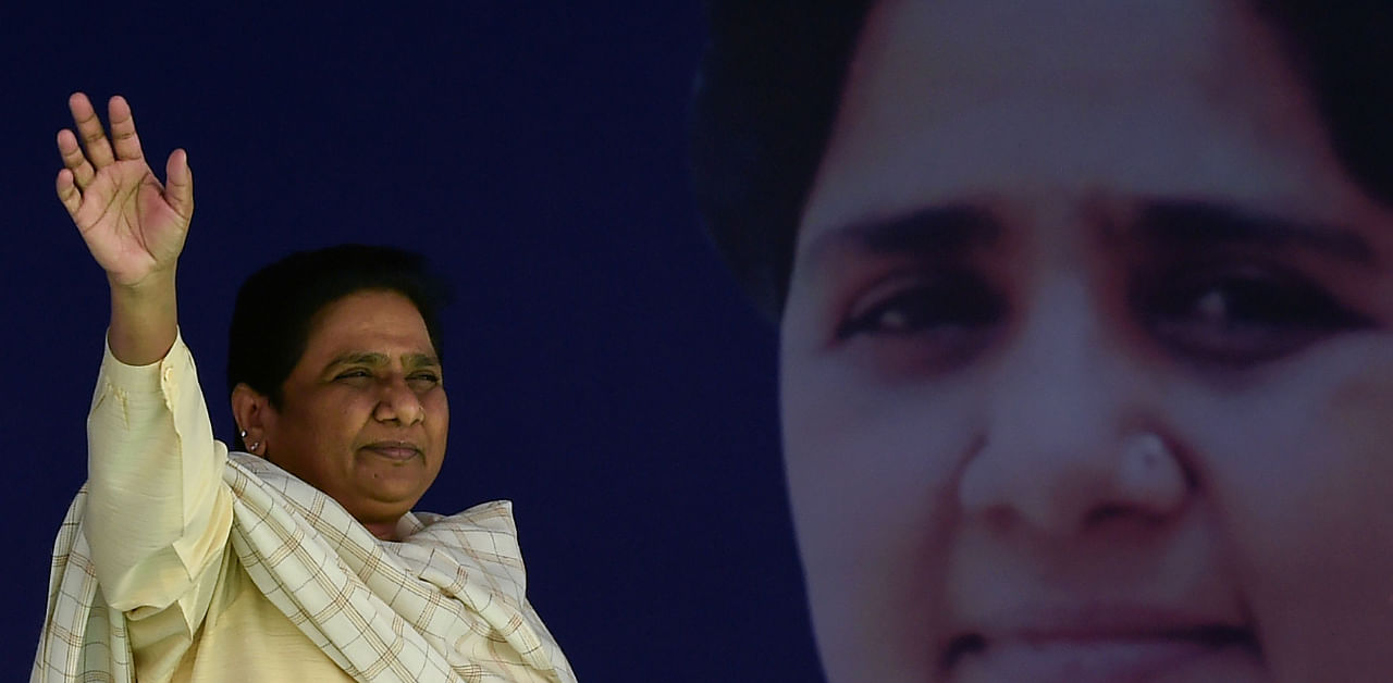 Bahujan Samaj Party supremo Mayawati. Credit: AFP File Photo