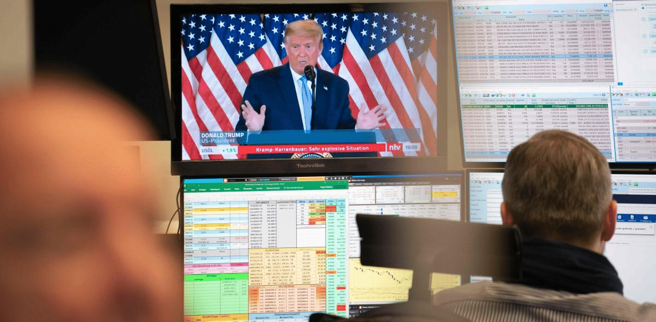 Volatility gripped financial markets with the US election outcome clouded by huge uncertainty. Credit: AFP Photo