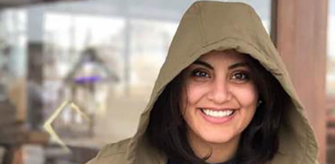In this undated file photo released on August 06, 2019 on the Facebook page of Saudi activist Loujain al-Hathloul shows her posing for the camera at an undisclosed location. Credit: AFP/Facebook.
