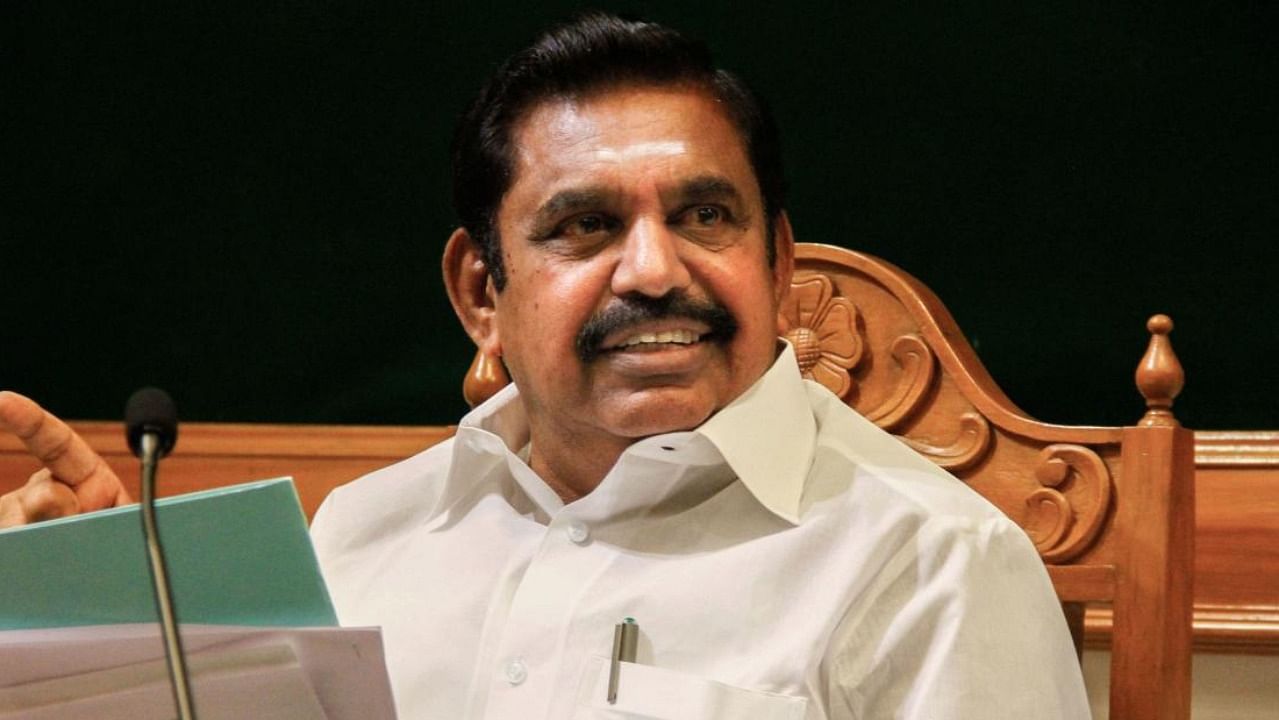 Edappadi K Palaniswami. Credit: PTI.