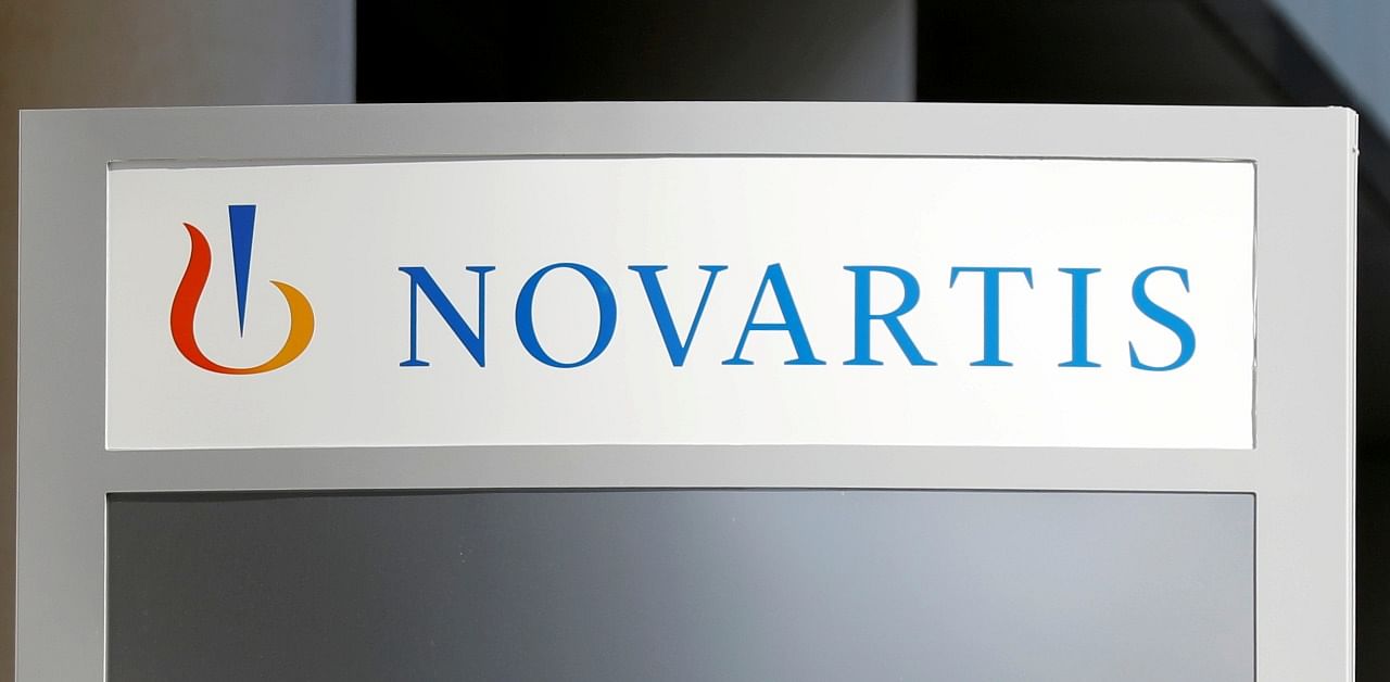 The logo of Swiss drugmaker Novartis is pictured at the French company's headquarters in Rueil-Malmaison near Paris, France. Credit: Reuters Photo