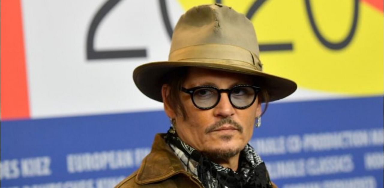 US actor Johnny Depp. Credit: AFP 