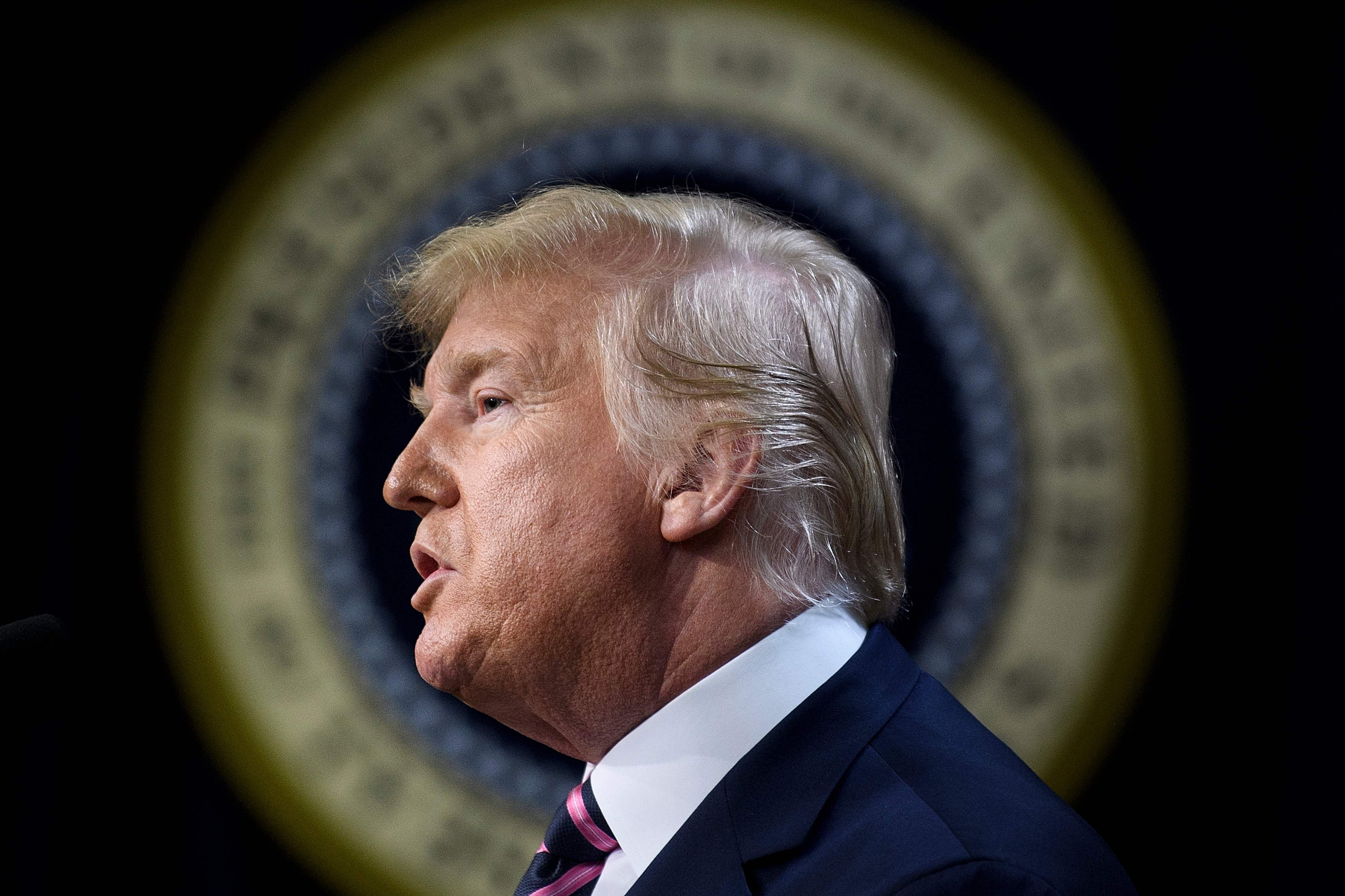 US President Donald Trump. Credit: AFP File Photo