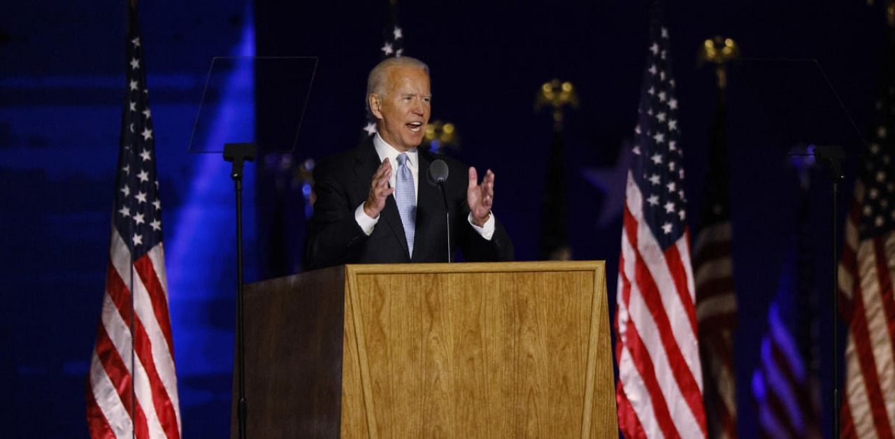 US President-elect Joe Biden. Credit: Reuters