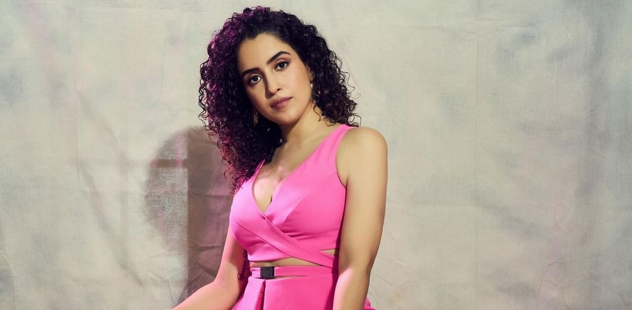 For the actor, the experience of working on a project matters way more than its success or failure, she said. Credit: Twitter/ Sanya Malhotra