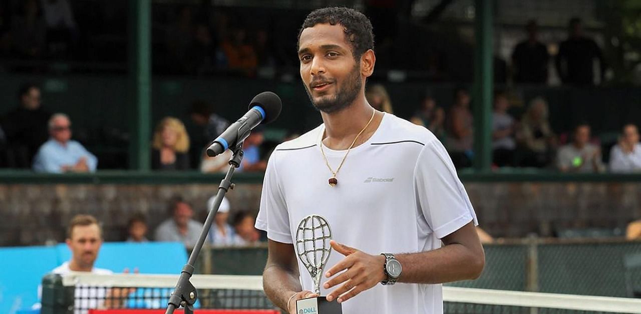 It is now the fifth time that Ramkumar has not won a final on the Challenger circuit. Credit: PTI