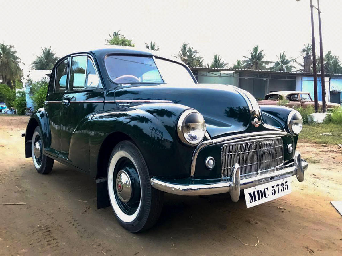 One of the treasured cars in Ramki's collection.