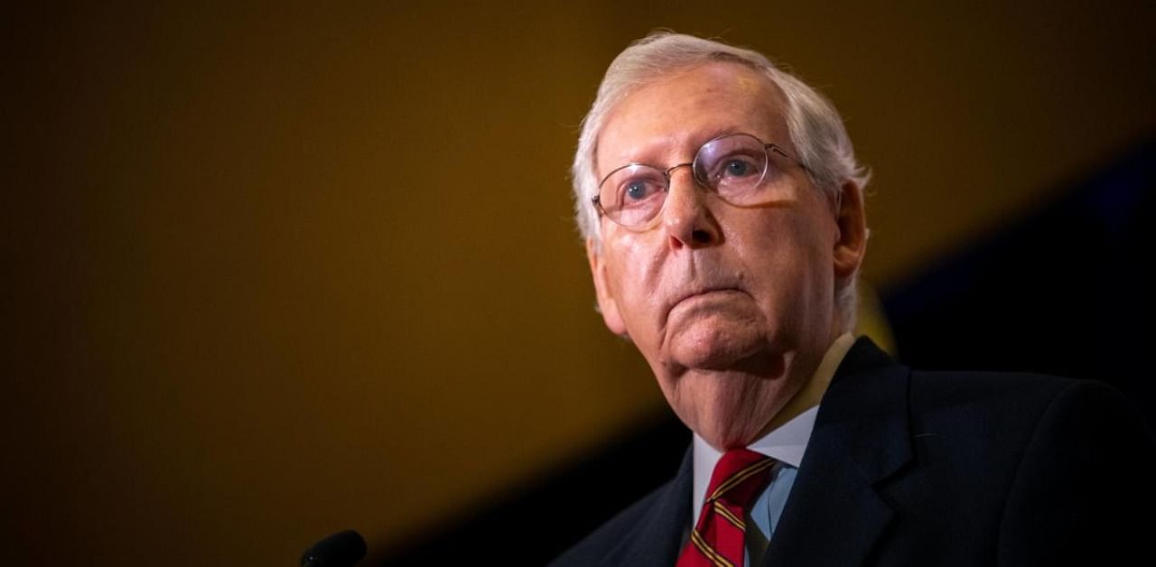 Republican Senator Mitch McConnell. Credit: AFP Photo