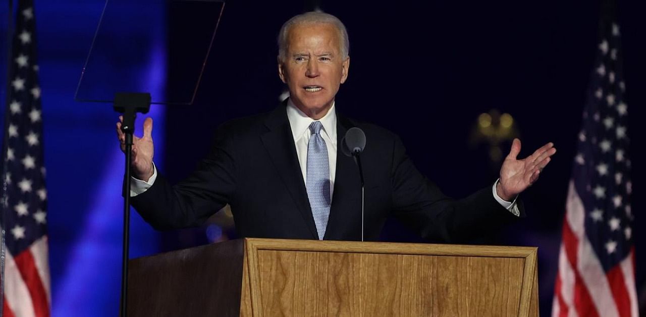 The US President-elect Joe Biden. Credit: AFP Photo