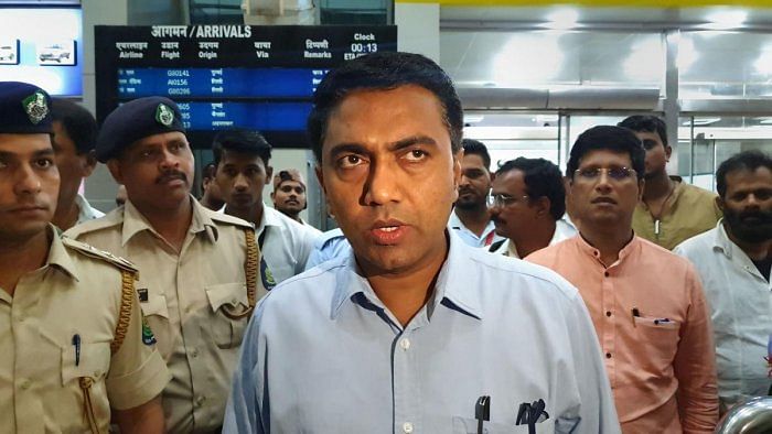 Pramod Sawant file photo (PTI)