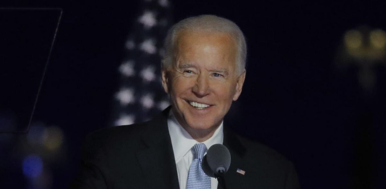 US president-elect Joe Biden. Credit: Reuters Photo