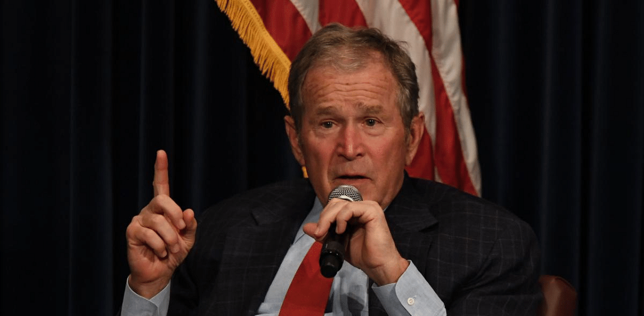 Former US President George W. Bush. Credit: AFP file photo.