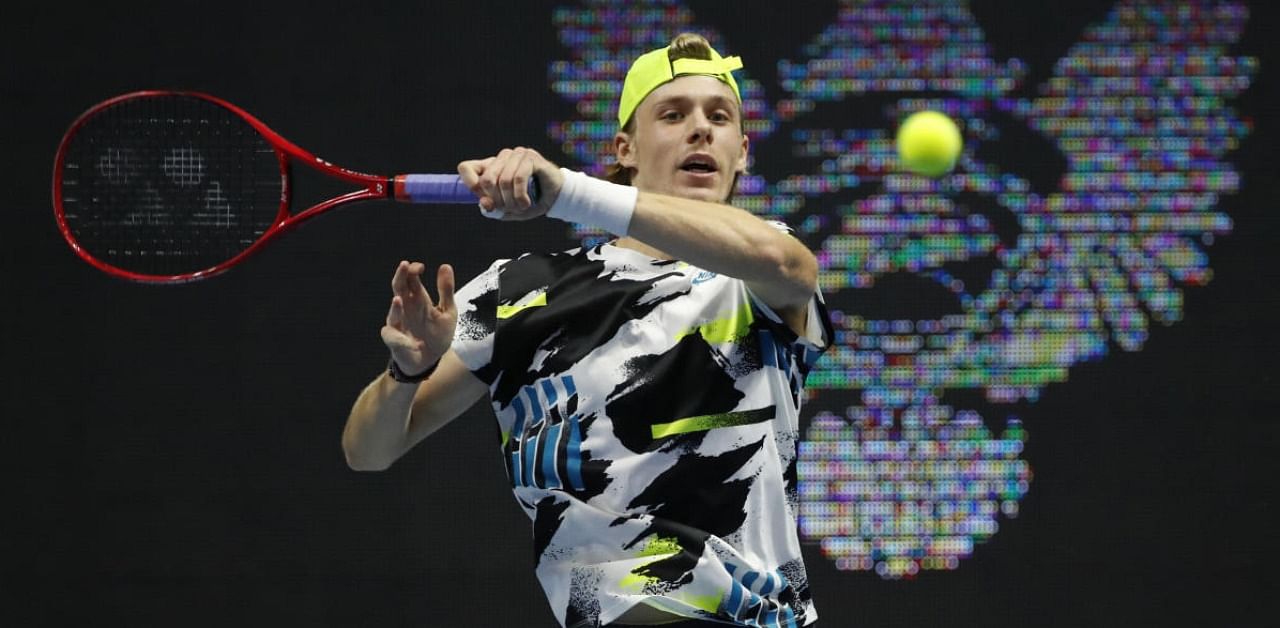 Denis Shapovalov. Credit: Reuters.