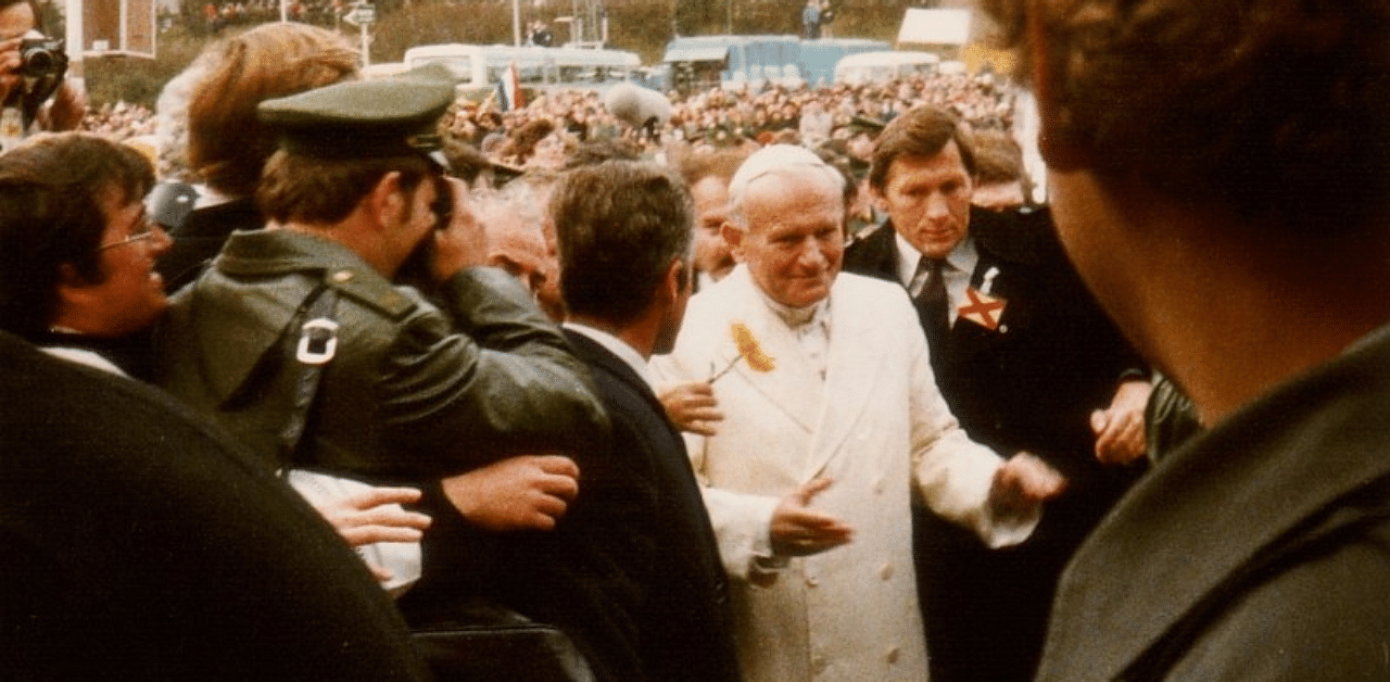 Late pope John Paul II. Credit: Wikimedia Commons
