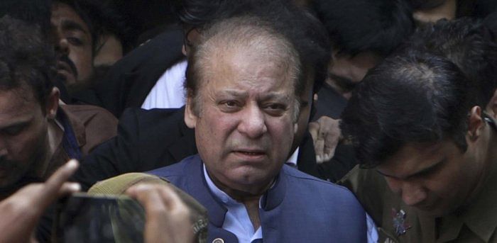 Former Pakistani Prime Minister Nawaz Sharif. Credit: AP/PTI Photo
