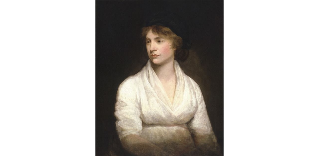 Feminist Icon Mary Wollstonecraft. Credit: Wikipedia/John Opie 