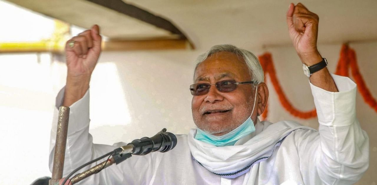  Bihar Chief Minister Nitish Kumar. Credit: PTI