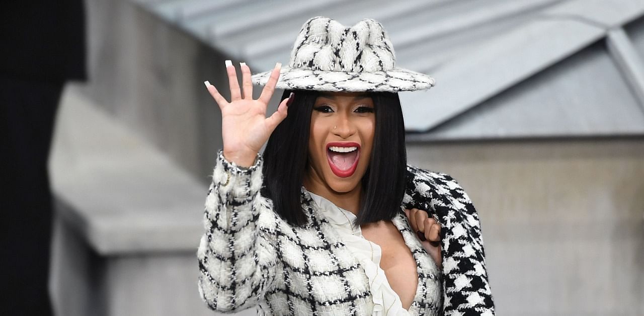 US rapper Cardi B. Credit: AFP Photo