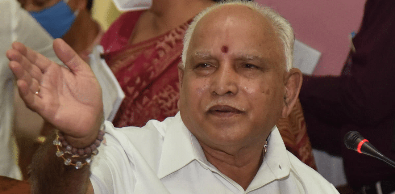 The Cabinet reshuffle is a challenge for Karnataka Chief Minister B S Yediyurappa. Credit: DH