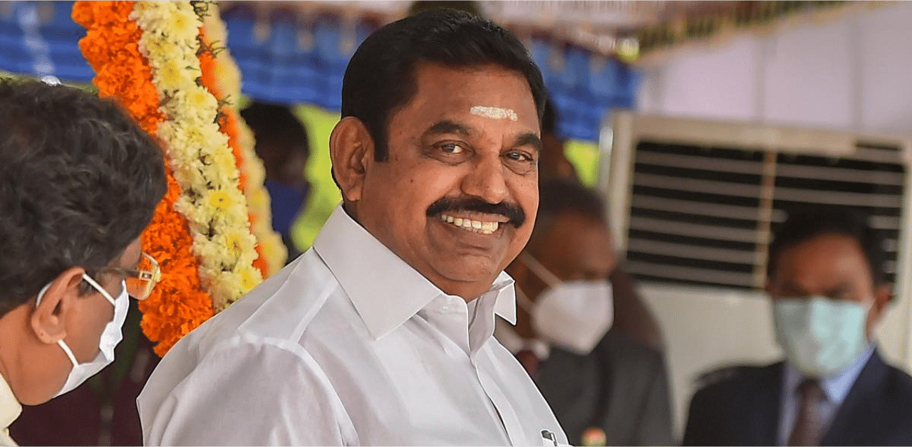 Tamil Nadu Chief Minister Edappadi K. Palaniswami. Credit: PTI