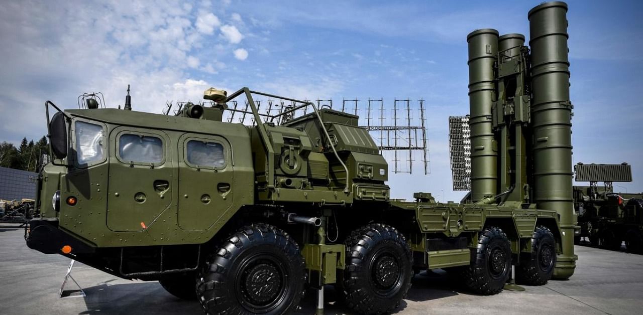 The Russian S-400 missile system. Credit: AFP/file photo.