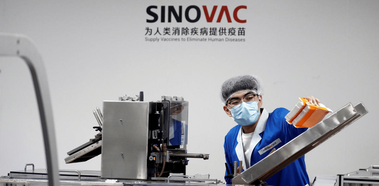 Chinese vaccine maker Sinovac Biotech in Beijing. Credit: Reuters Photo