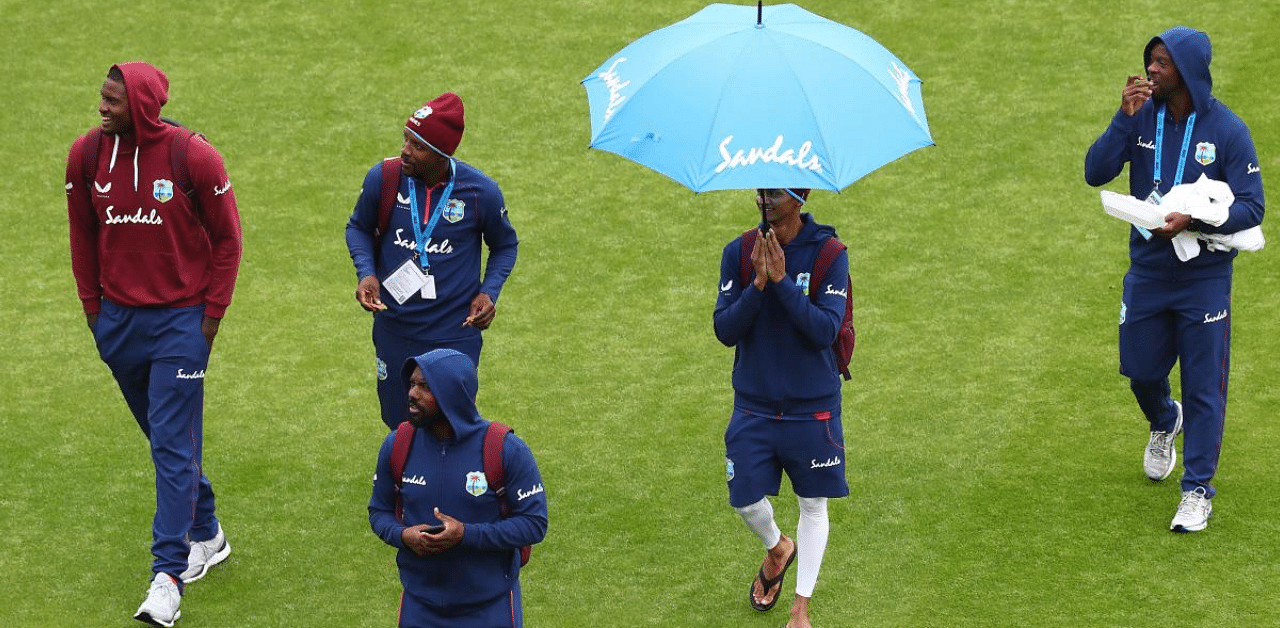 West Indies squad. Credit:AFP File Photo