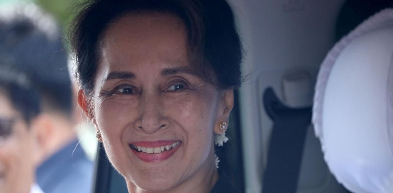 NLD's Aung San Suu Kyi. Credit: Reuters Photo