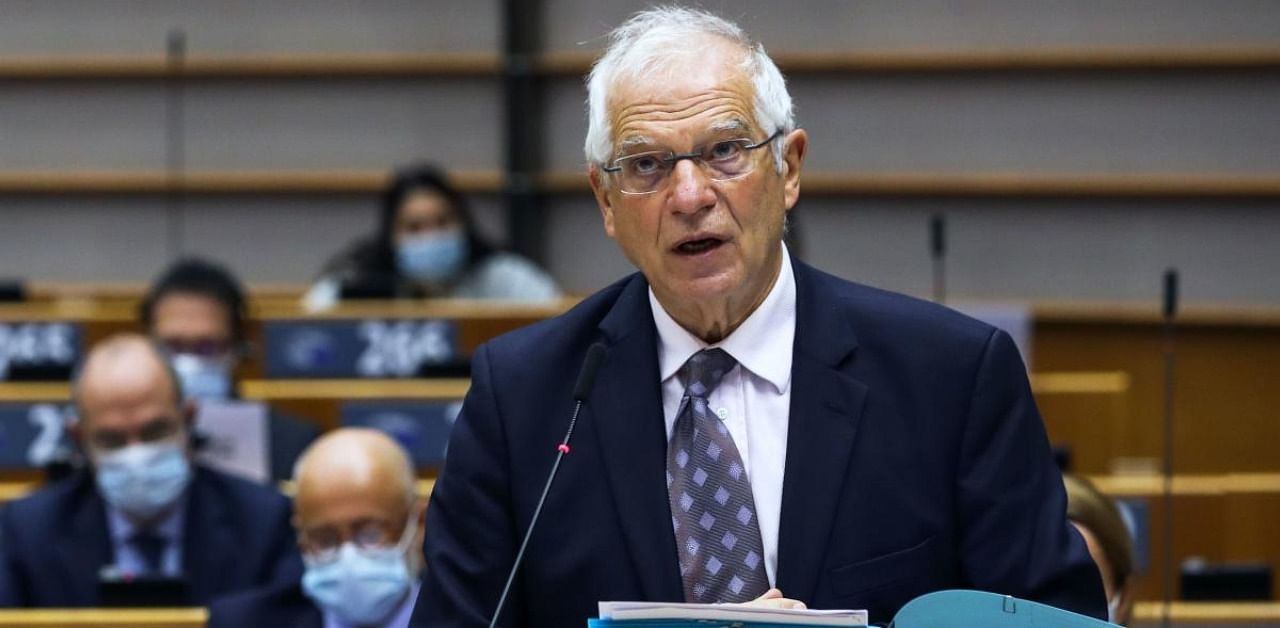 High Representative of the Union for Foreign Affairs and Security Policy Josep Borrell. Credit: AFP