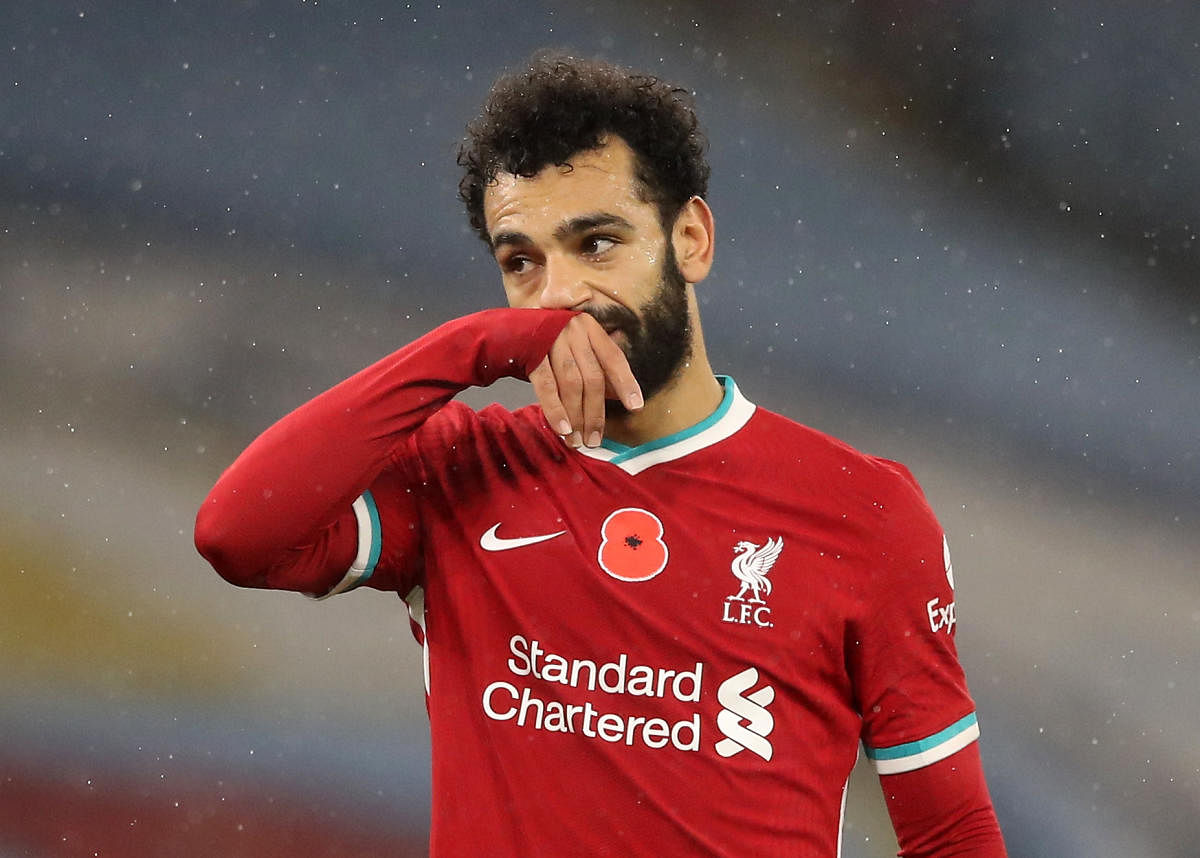  Liverpool's Mohamed Salah. Credit: Reuters