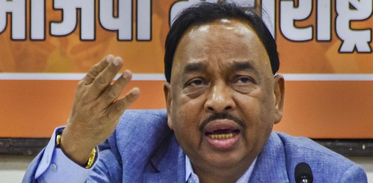 Narayan Rane and his son and BJP MLA Nitesh Rane had been claiming that that both Bollywood actor Sushant Singh Rajput and talent manager Disha Salian were murdered. Credit: PTI/file photo.