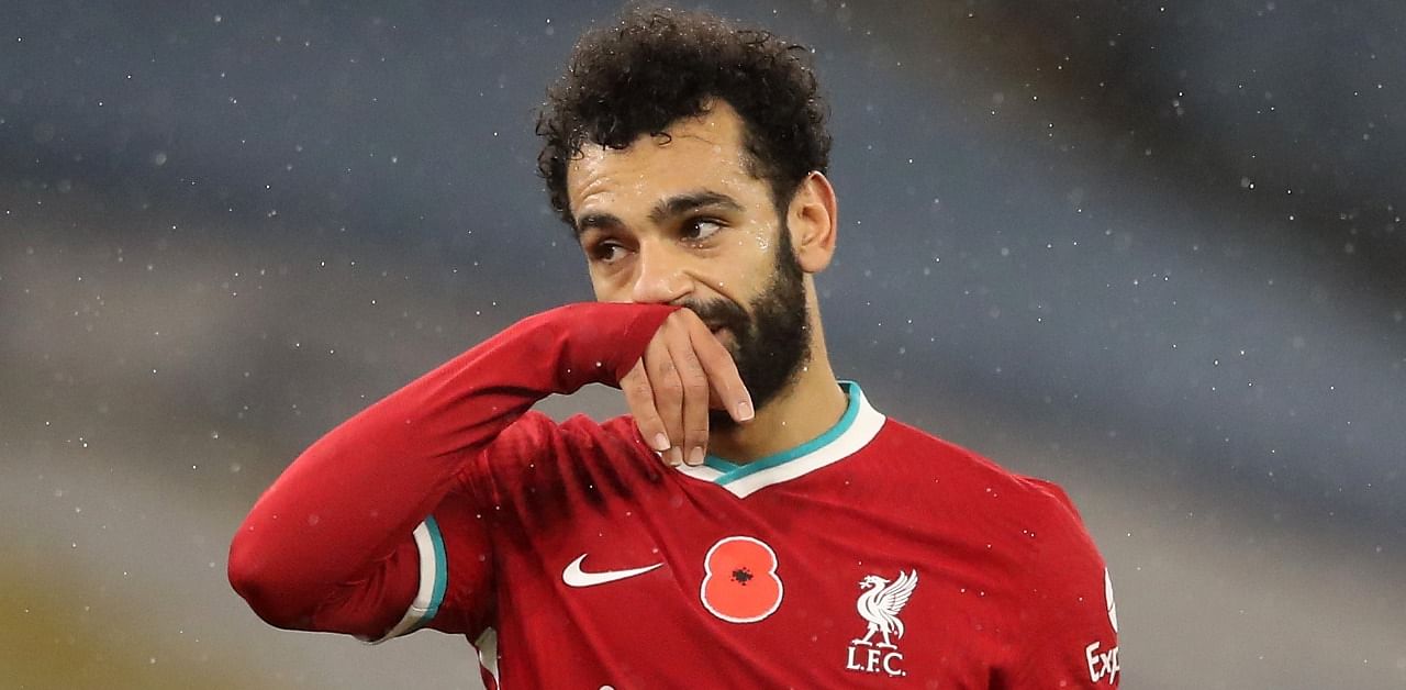 Liverpool's Mohamed Salah. Credit: Reuters Photo