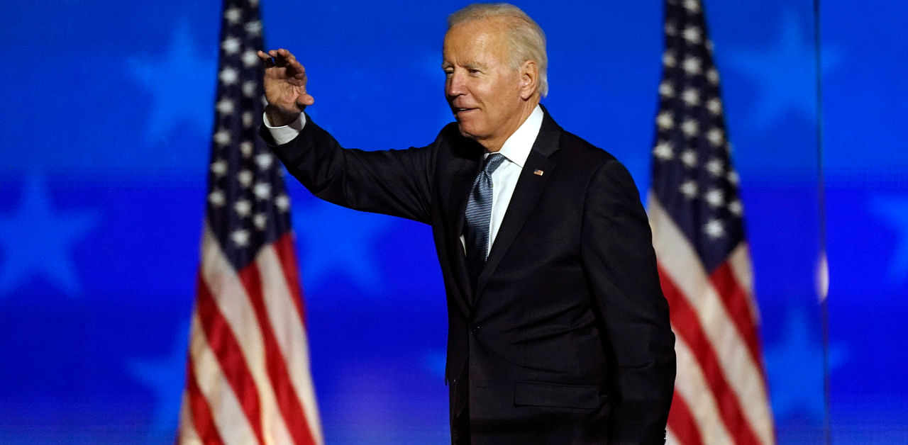 US President-elect Joe Biden. Credit: AP/PTI Photo