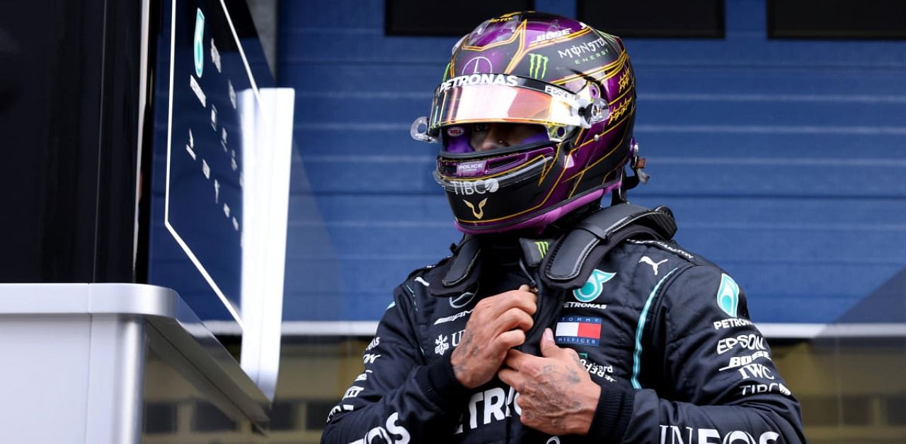 Mercedes' Lewis Hamilton. Credit: Reuters