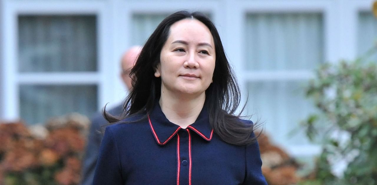 Huawei Chief Financial Officer, Meng Wanzhou, leaves her Vancouver home to appear in British Columbia Supreme Court, in Vancouver, British Columbia. Credit: AFP Photo