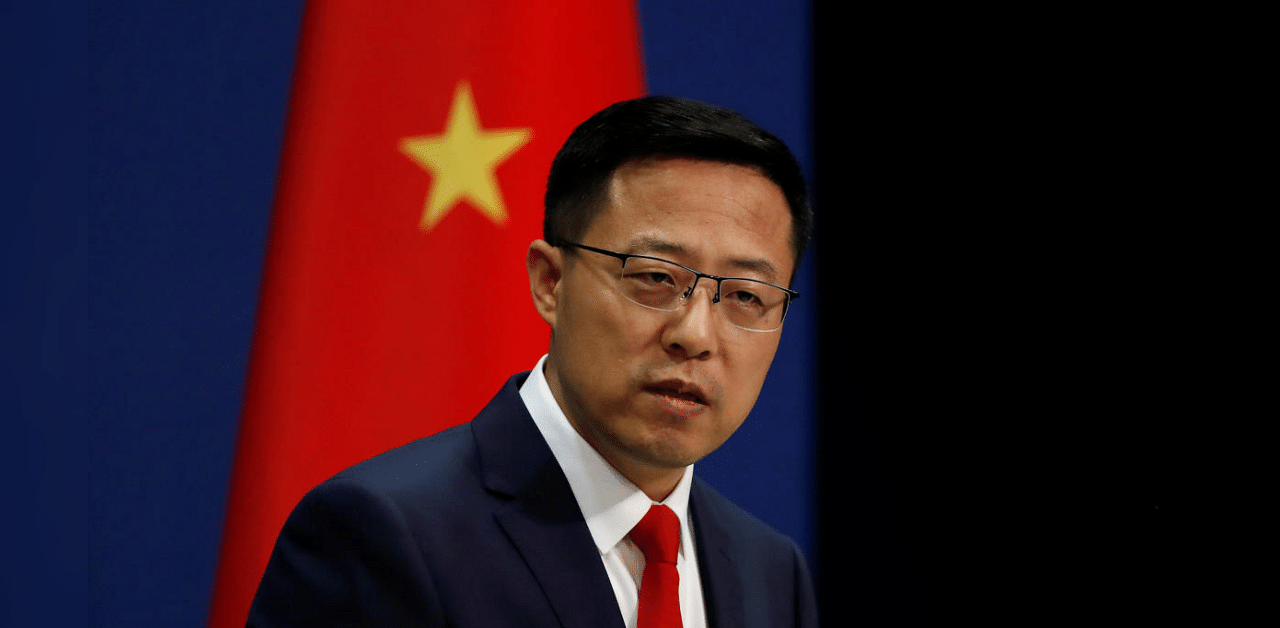 Chinese Foreign Ministry spokesman Zhao Lijian. Credit: Reuters