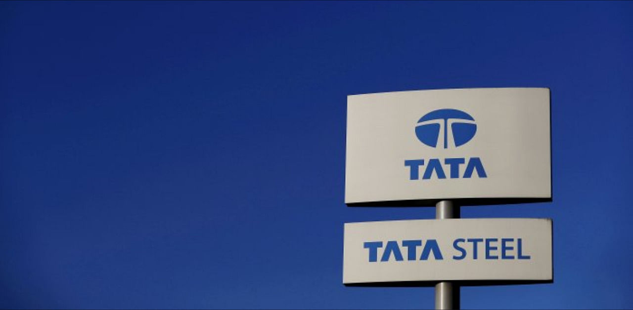 Tata Steel logo. Credit: Reuters Photo