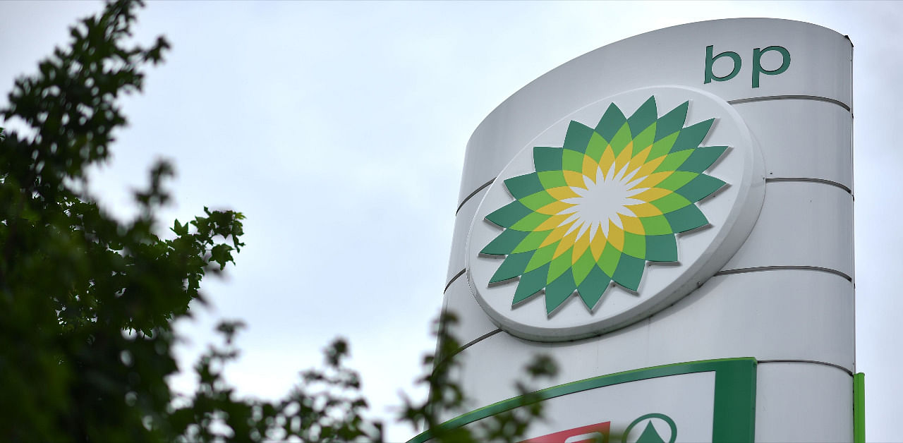 BP logo. Credit: AFP Photo